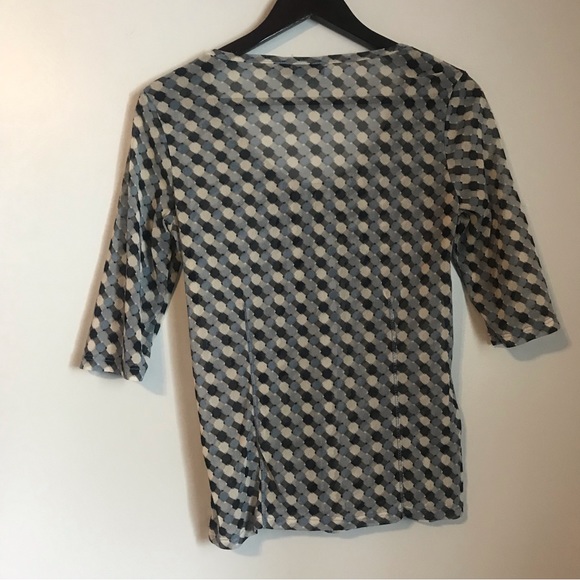 2 for $25. MEXX Sheer Three Quarter Length Sleeve Top Large - Picture 3 of 9